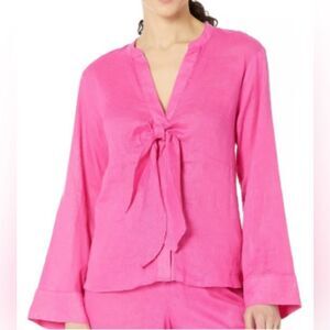 Michael Michael Kors Linen Blend Blouse